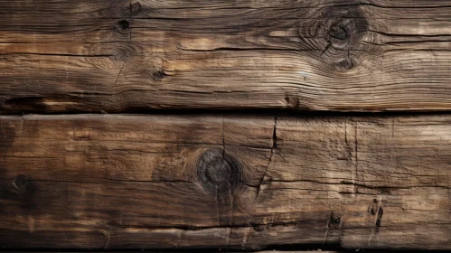 Rustic Wooden Plank Close-up | Dark Brown Texture