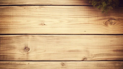 Rustic Wooden Table Close-Up