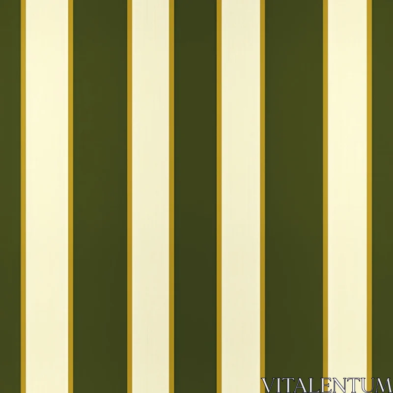 Green Striped Background Design AI Image