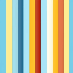 Colorful Vertical Stripes Background
