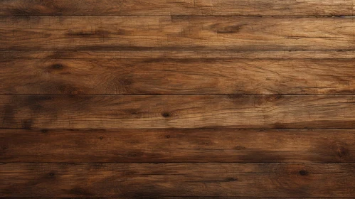 Dark Grain Wooden Table Close-Up