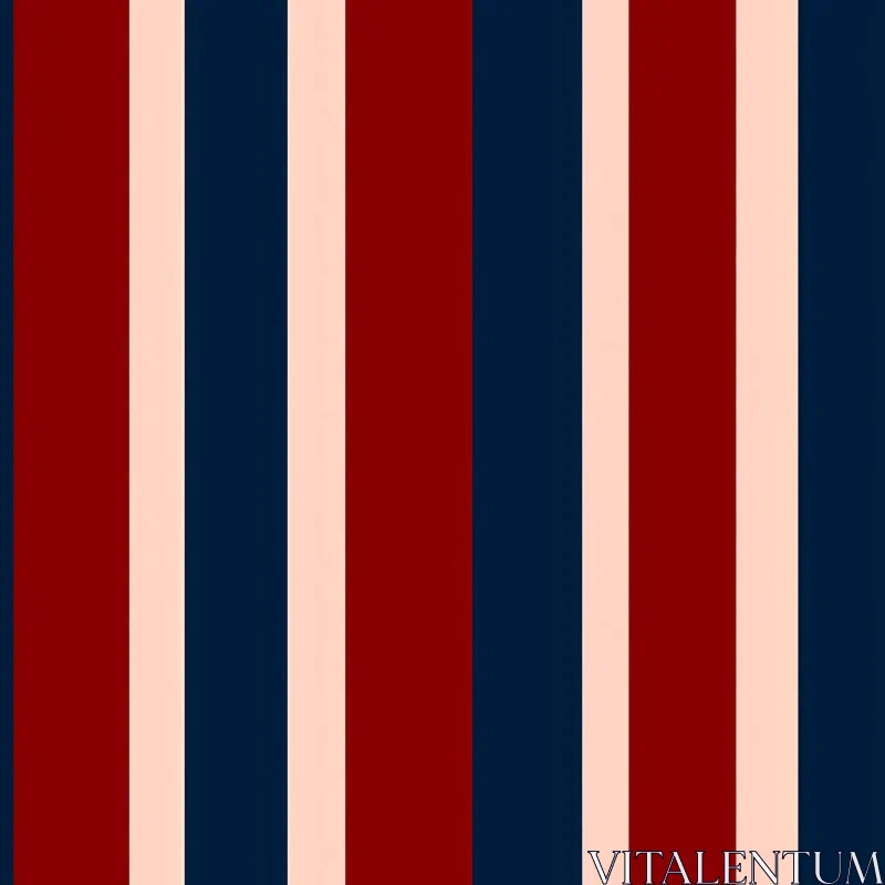 Colorful Vertical Stripes Pattern Design AI Image