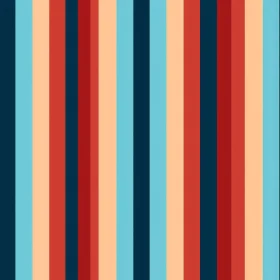 Colorful Vertical Stripes Pattern
