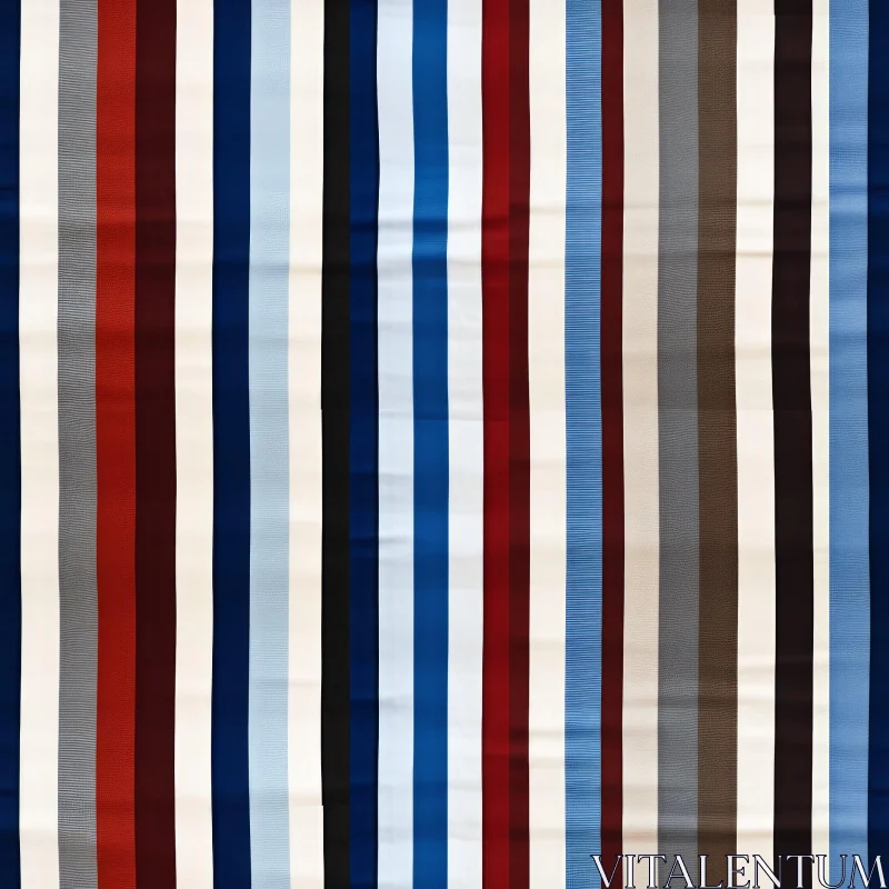 Colorful Vertical Striped Pattern AI Image