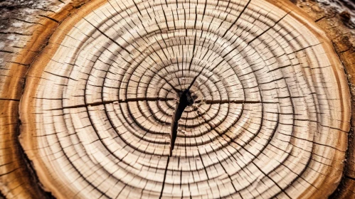 Intriguing Tree Rings - Nature's Growth Story