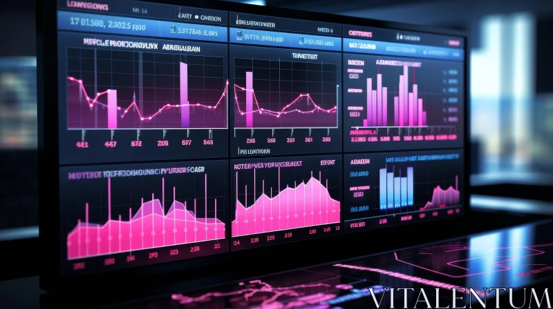 Comprehensive Trading Platform Dashboard with Stock Performance Analysis AI Image