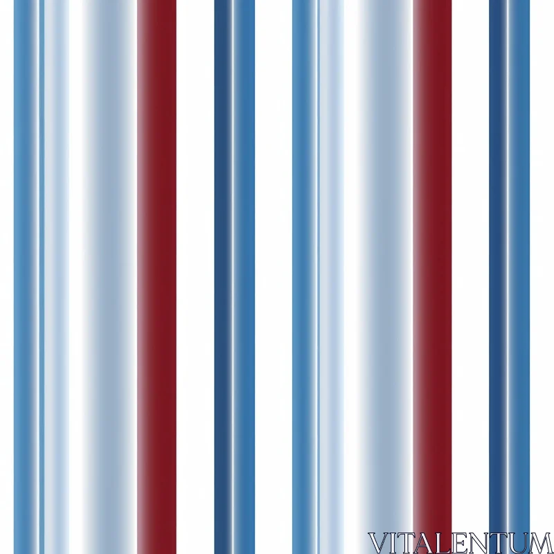 AI ART Glossy Vertical Stripes Pattern