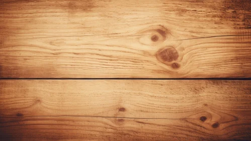 Close-up Light Brown Wooden Surface with Natural Wood Grain Pattern