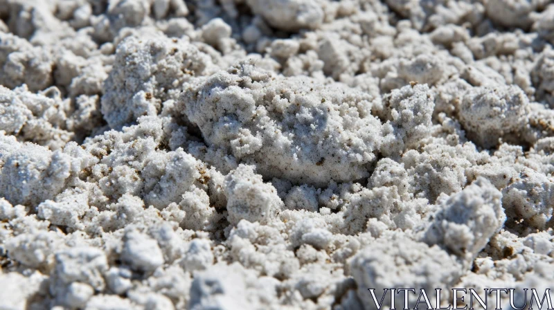 Glistening Salt Crystals: A Captivating Close-up Under Sunlight AI Image