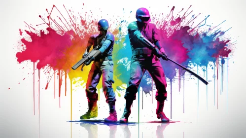 Dynamic Soldiers Artwork
