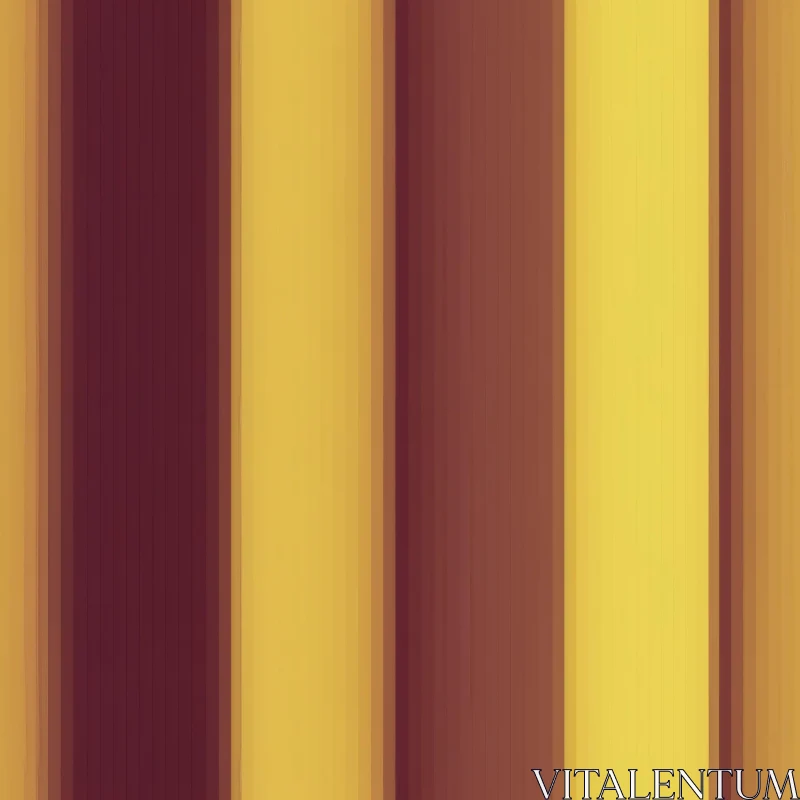AI ART Brown and Yellow Vertical Stripes Pattern