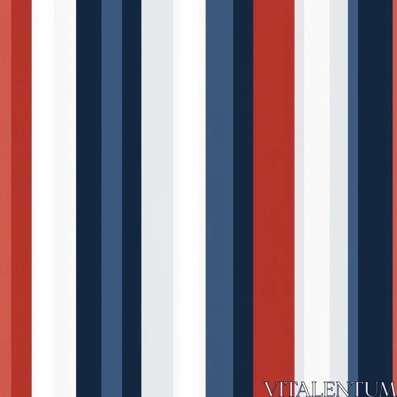 Modern Geometric Vertical Stripes Pattern AI Image