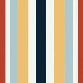 Colorful Retro Vertical Stripes Pattern