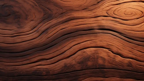 Dark Brown Wood Texture - Close-up Design Element