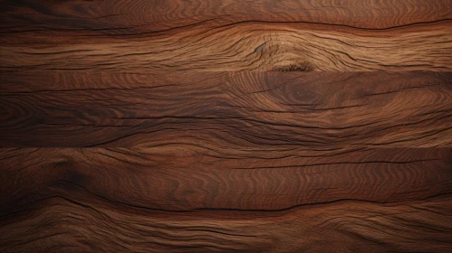 Dark Wood Grain Texture Close-up