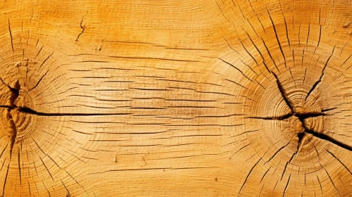Tree Trunk Cross-Section | Light Brown Wood Texture