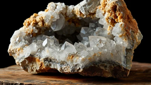 Unique Quartz Geode with Sparkling Crystals - Natural Wonder