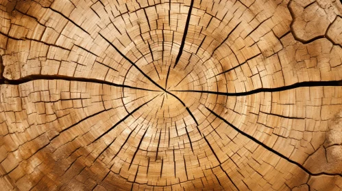 Tree Trunk Growth Rings - Natural Wood Art