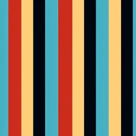 Vertical Stripes Pattern - Seamless Vector Graphics Design