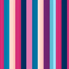 Blue Pink Purple Vertical Stripes Pattern
