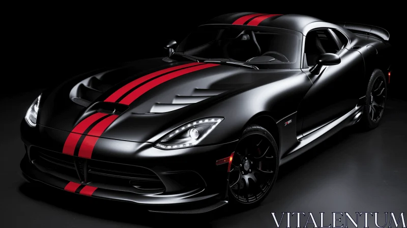 Dodge Viper GT Graphics Wallpapers | Abstract Chiaroscuro Contrast AI Image