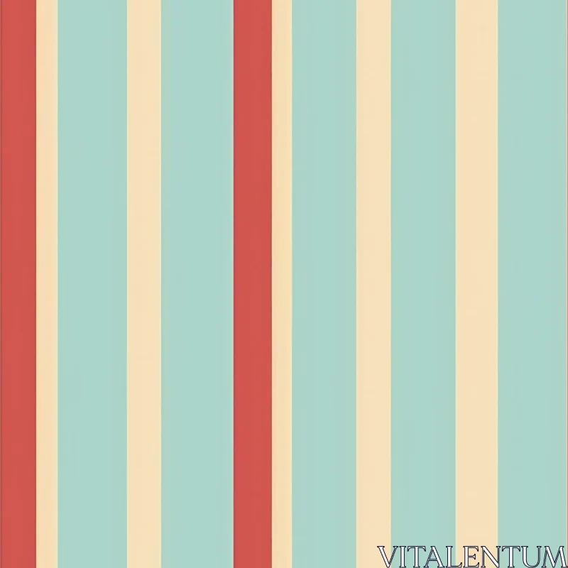 AI ART Retro Vertical Stripes Pattern for Digital Projects