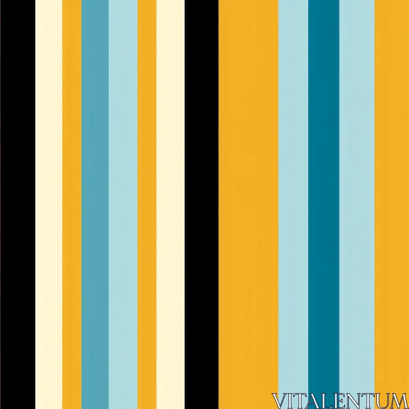 AI ART Colorful Vertical Stripes Pattern for Web and Print Design