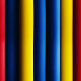 Colorful Leather Tubes Arrangement