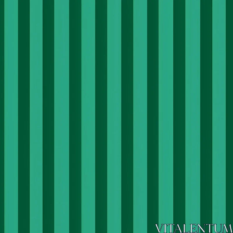 Green Vertical Stripes Background AI Image