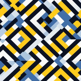 Intricate Geometric Pattern with Bright Colors
