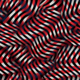 Colorful Abstract Wavy Pattern Background