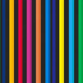 Colorful Vertical Stripes Pattern - Seamless Design