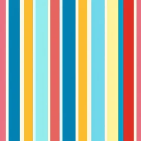 Colorful Vertical Stripes Seamless Pattern for Websites