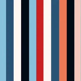 Colorful Vertical Stripes Background