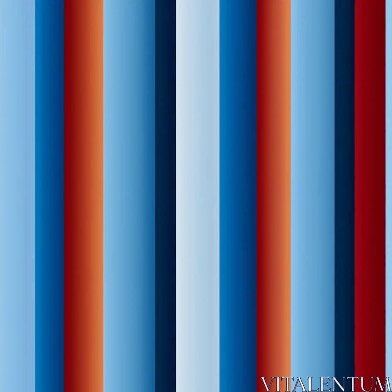 Colorful Vertical Stripes Pattern - Design Element AI Image