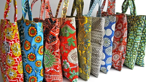 Stylish and Unique Tote Bags with Colorful Patterns