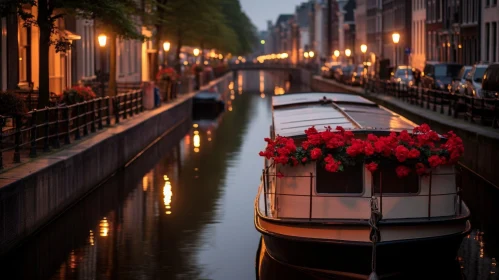 Enchanting Amsterdam Canal Scene