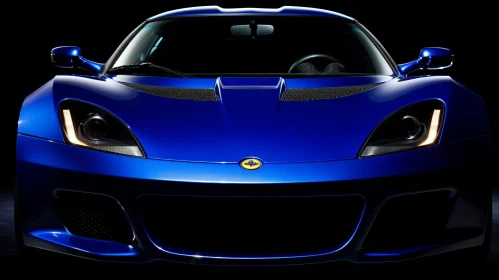 Blue Lotus Evora Sports Car - Aggressive Design