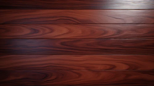Dark Brown Wooden Surface - Close-up Texture