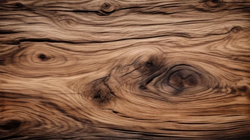 Rich Wooden Surface Close-Up