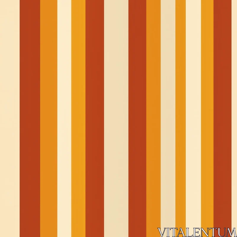 Warm-Colored Vertical Stripes Pattern for Home Decor AI Image