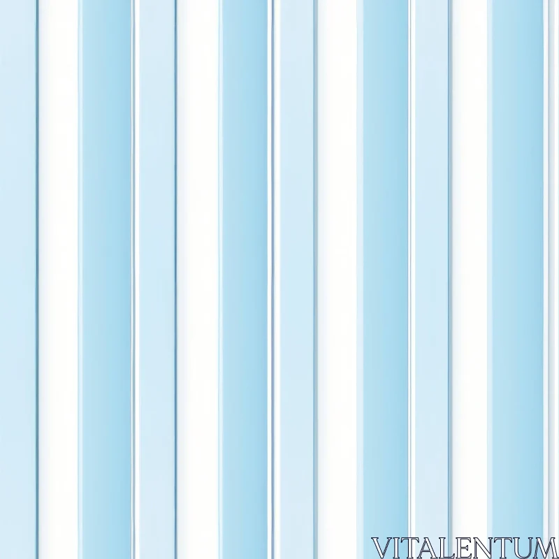 AI ART Blue and White Striped Pattern | Minimalist Design