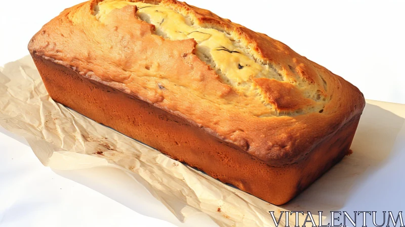 Delicious Banana Bread - Food Photography AI Image