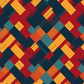 Colorful Rectangles Geometric Pattern
