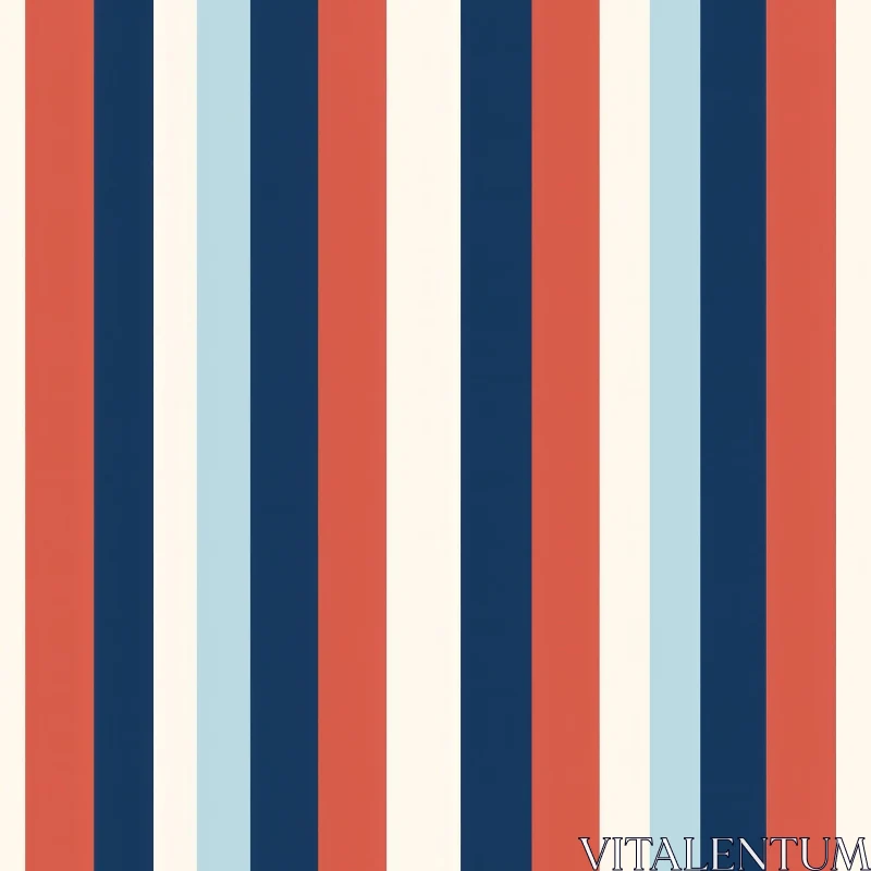 AI ART Modern Vertical Stripes Pattern