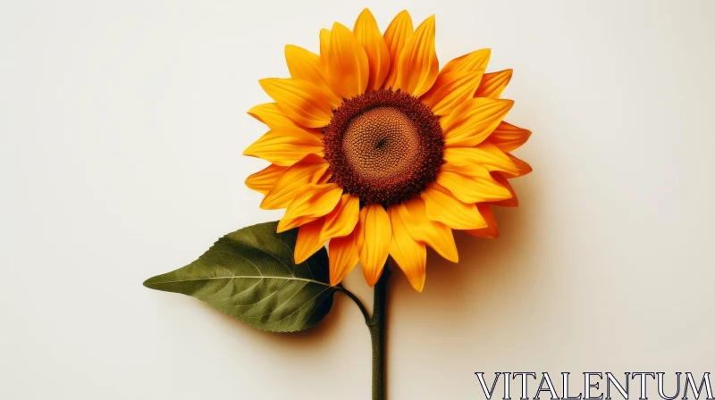 Sunflower Bloom Photography - Natural Beauty in Full Bloom AI Image