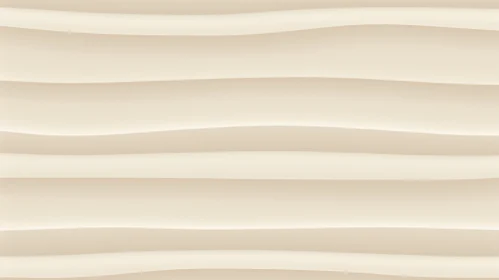Smooth Beige & Cream Waves Pattern