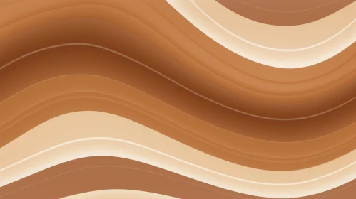 Brown and White Wave Abstract Background