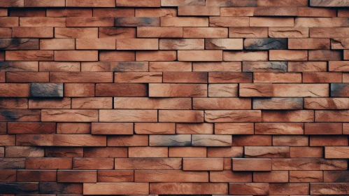 Detailed Red Brick Wall Texture Photo