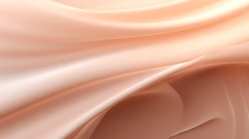 Soft Peach Fabric Texture - 3D Rendering